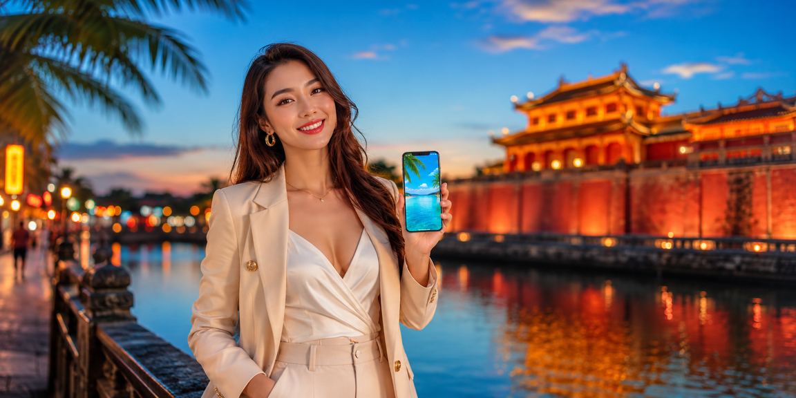 Người dùng tại Huế trải nghiệm casino mobile và kiểm tra giải thưởng trên điện thoại